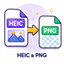 HEIC → PNG